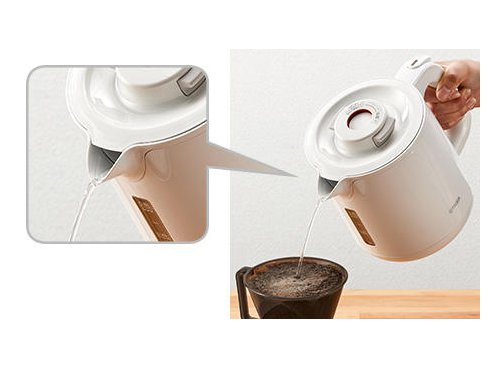 ヨドバシ.com - タイガー TIGER 蒸気レス電気ケトル 1.0L