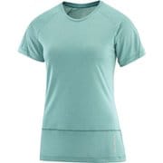 CROSS RUN SS Tシャツ LC1889200 PACIFIC/Heather Sサイズ [ランニングウェア シャツ レディース]