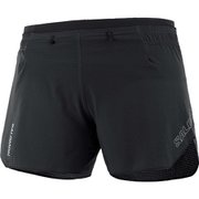 センス エアロ 5'' ショート SENSE AERO 5'' SHORT W LC1891500 DEEP BLACK Sサイズ [ランニングウェア ショートパンツ レディース]