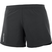 CROSS 5'' SHORT W LC1890800 DEEP BLACK XSサイズ [ランニングウェア ショートパンツ レディース]
