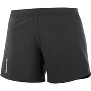 CROSS 5'' SHORT W LC1890800 DEEP BLACK Sサイズ [ランニングウェア ショートパンツ レディース]