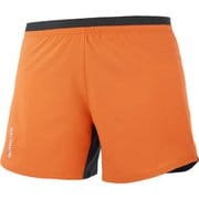CROSS 5 LC1948100 Shocking Orange/DEEP BLACK/CAPSULE XSサイズ [ランニングウェア ショートパンツ レディース]