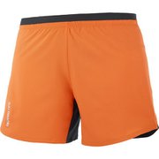 CROSS 5 LC1948100 Shocking Orange/DEEP BLACK/CAPSULE Sサイズ [ランニングウェア ショートパンツ レディース]