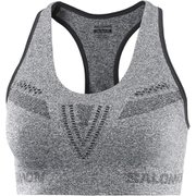 ELEVATE MOVE'ON BRA W LC1885400 DEEP BLACK/HEATHER/REFLECTIVE SILVER XSサイズ [スポーツブラ]