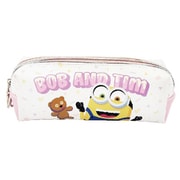 MMI-082 ミニオンズ Wファスナーペンポーチ ボブ&ティム [キャラクターグッズ]