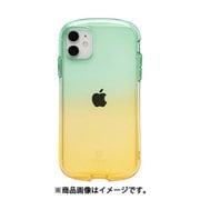 41-943342 [iFace Look in Clear Lollyケース GR/YE（フォレスト/アプリコット） iPhone 11/XR用]