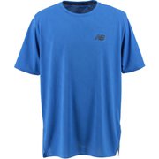 Q SPEED ジャカードショートスリーブTシャツ MT23281 コバルト(CO) Lサイズ [ランニングウェア シャツ メンズ]