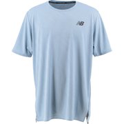 Q Speed ジャカードショートスリーブTシャツ MT23281 ライトアークティックグレー(LAY) Mサイズ [ランニングウェア シャツ メンズ]