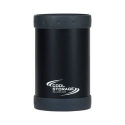保冷 ペットボトル ホルダー カバー クーラー Sサイズ 500ml 真空二重構造 ブラック クールストレージ D-6749