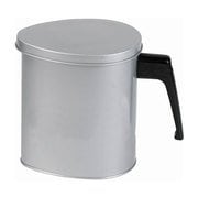 HW-7011 [オイル ポット 1.3L オーバル 油缶 油こし シリコーン加工 シンプル・ウェア]