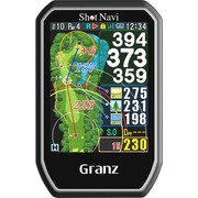 ハンディ型 ゴルフ用 GPSナビ ブラック Granz Black
