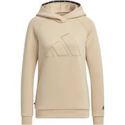 AD22FW LOO12 HG8251 MB J/L [ウィメンズ ビックアディダスロゴ ダンボールニット 長袖フーディー マジックベージュ J/L]