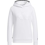 AD22FW LOO12 HG8245 WH J/XL [ウィメンズ ビックアディダスロゴ ダンボールニット 長袖フーディー ホワイト J/XL]
