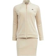 AD22FW SW136 HI1498 MB J/M [ウィメンズ スリーストライプス ストレッチコーデュロイ セットアップ マジックベージュ J/M]