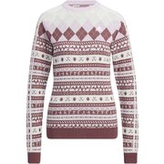 AD22FW WK697 HG8213 QC J/XL [ウィメンズ ヒストリカルパターン 長袖クルーネックセーター クワイエットクリムゾン J/XL]