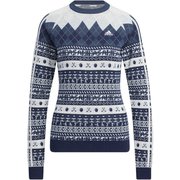 AD22FW WK697 HG5796 NV J/XL [ウィメンズ ヒストリカルパターン 長袖クルーネックセーター カレッジネイビー J/XL]