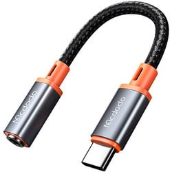 Castle Series Type-C to DC3.5 Female Cable 11cm Black BLMDCA21-AD