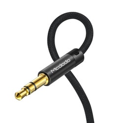 Audio Cable DC3.5 Male to Male 1.2m Black BLMDAD01-12-BK