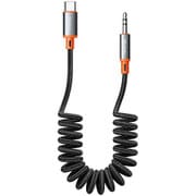 Castle Series Type-C to DC3.5 Male Coil Cable 1.8m Black BLMDAD04