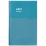 2023 ジブン手帳 DAYs A5スリム ブルー ニ-JD1B-23