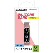 SW-XI221BDSCMPN [Mi スマートバンド 6/5 シリコンバンド アクティブタイプ Mサイズ ピンク]