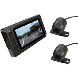 バイク用 ドライブレコーダー ライディングレコーダー3 前後2カメラ 200万画素 3.0インチIPSモニター GPS搭載 無線LAN搭載 Gセンサー対応 防水 D-2133
