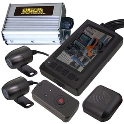 ドライブレコーダー 48V フォークリフト用 2カメラ 200万画素 GPS搭載 無線LAN搭載 3.0インチ防水モニター マイクロSDカード 32GB/DC48Vコンバーター付属 D-2145