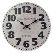 オールドルックウォールクロック NEW YORK CL052557