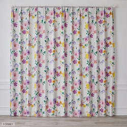 既製カーテン ドレープ プリンセスタングルド 100cm×200cm アイボリー M1203