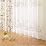 既製カーテン レース シークレット 100cm×176cm ベージュ M1103