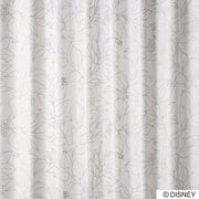 既製カーテン ドレープ スリップリーフ 100cm×135cm シルバー M1126