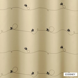 既製カーテン ドレープ ライン 100cm×178cm ベージュ M1159