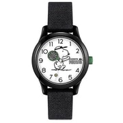 腕時計 スヌーピーモデル BKレザー 36mm 並行輸入品 1年保証 2001188
