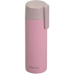 水筒 ボトル マグボトル 130ml スリム クリップ付 保温 保冷 ステンレス製 ピンク カフェマグ HB-6259