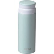 水筒 ボトル マグボトル 300ml アイスストッパー付 保温 保冷 ステンレス製 スモーキーグリーン カフェマグフィット HB-6379
