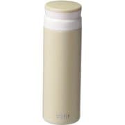 水筒 ボトル マグボトル 500ml アイスストッパー付 保温 保冷 ステンレス製 スモーキーイエロー カフェマグフィット HB-6388