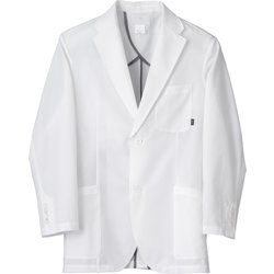 医療・介護 白衣 ジャケット ホワイト 3L 1017PH-1-3L