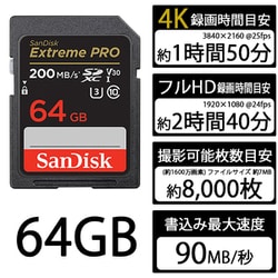 【新品未開封】ヨドバシカメラ　SanDisk SDカード　64GB