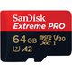 SDSQXCU-064G-JO3CD [Extreme PRO microSDXCカード 64GB Class10 UHS-I U3 V30 A2 ヨドバシカメラ限定モデル]