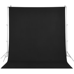 背景布 M ブラック 2×3m S810