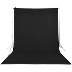背景布 L ブラック 3×6m S815
