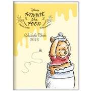2023 手帳 月間A6 ディズニー くまのプーさん イエロー S2955938