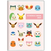 2023 手帳 月間A6 ポケットモンスター フェイス S2956098