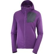 SNTL LIGHTWARM HOODED LC1946800 CROWN JEWEL Mサイズ [アウトドア フリース レディース]
