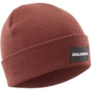 OUTLF LOGO BEANIE LC1853800 MADDER BROWN [アウトドア ニットキャップ]