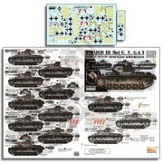 AXT351040 1/35 WWII ドイツ第4装甲師団所属のIII号戦車 E/F/G/J型 [プラモデル用品]