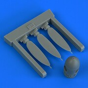QIC72672 1/72 Fw190D-9 プロペラ （IBG用） [プラモデル用パーツ]