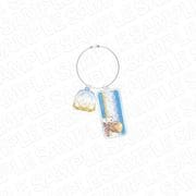 名探偵コナン ゼロの日常（ティータイム） PALE TONE series ワイヤーキーホルダー vol.2 安室＆ハロ [キャラクターグッズ]