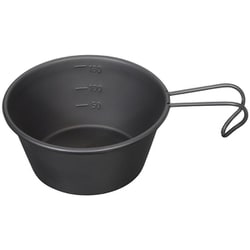 UH-0068 [シェラカップ ステンレス ミニ カラー シェラカップ 210ml ステンレス製 日本製 燕三条産 オキツモブラック]