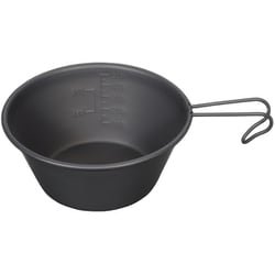 UH-0070 [シェラカップ ステンレス ビッグ カラー シェラカップ 630ml ステンレス製 日本製 燕三条産 オキツモブラック]